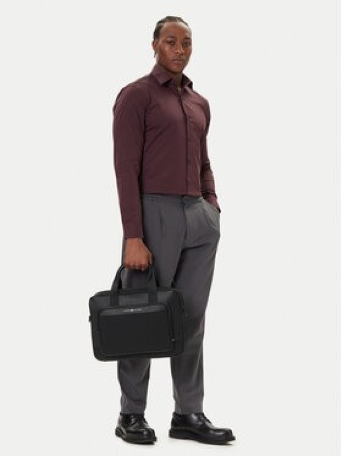 Tommy Hilfiger Torba na laptopa Th Foundation Computer Bag AM0AM13626 Czarny