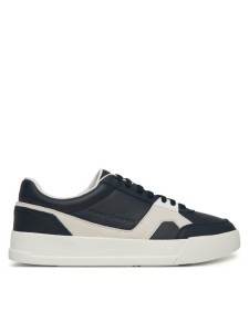 Tommy Hilfiger Sneakersy Th Court Craft Mix FM0FM05654 Granatowy