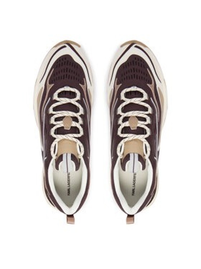 KARL LAGERFELD Sneakersy Blaze KL52428 Brązowy
