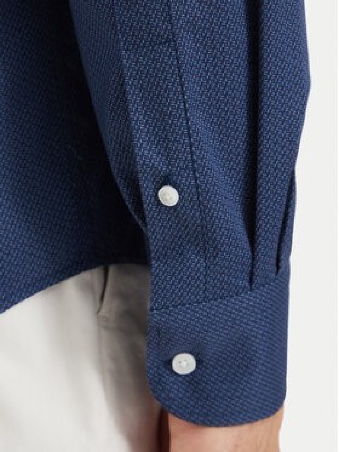 Tommy Hilfiger Koszula MW0MW43756 Granatowy Regular Fit