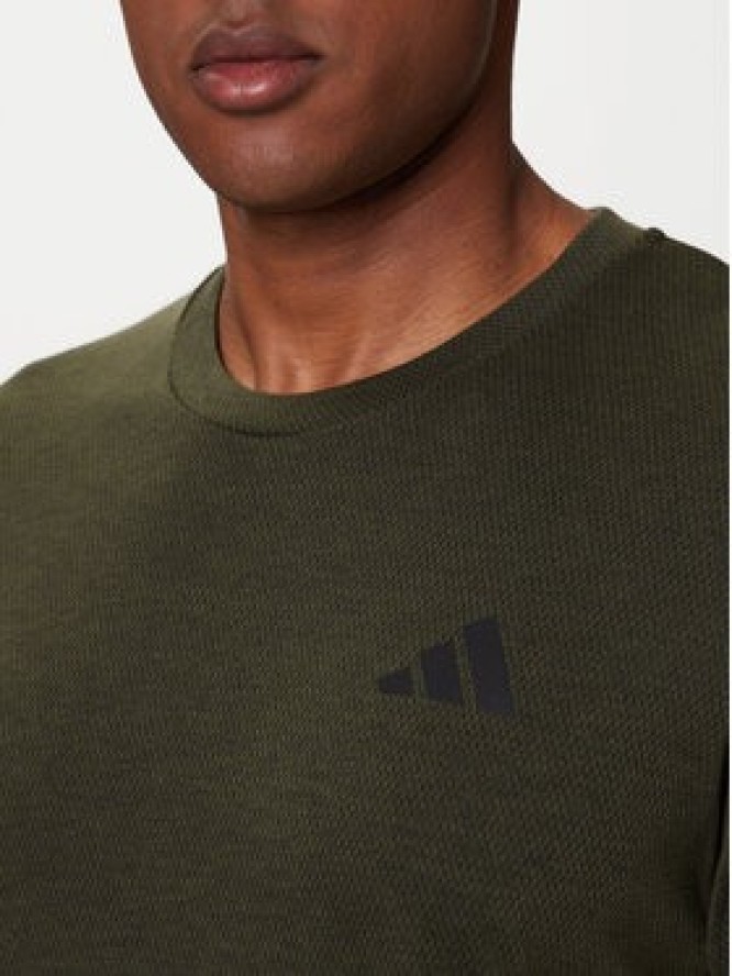 adidas Koszulka techniczna Train Essentials Feelready Novelty JX2755 Zielony Regular Fit