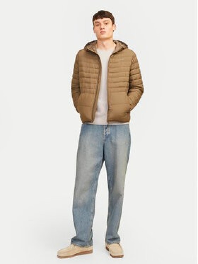 Jack & Jones Sweter Cooper 12258407 Beżowy Regular Fit