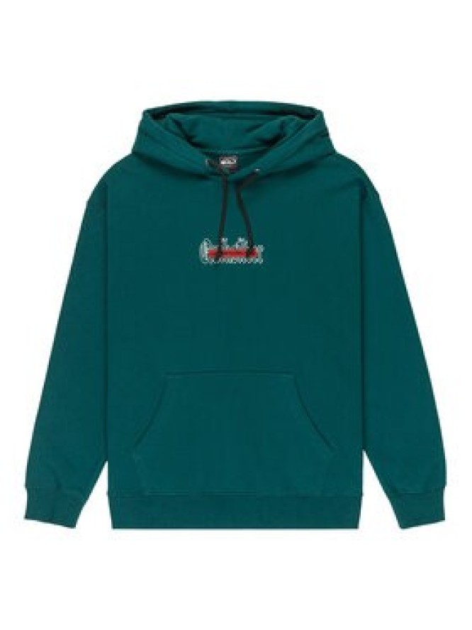 Quiksilver Bluza Double Up EQYFT05155 Czerwony Oversize