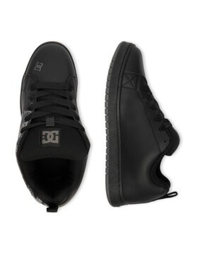 DC Shoes Sneakersy CEOWB-MP40-160W Czarny