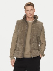 Save The Duck Bezrękawnik D81438M VELY19 Beżowy Regular Fit