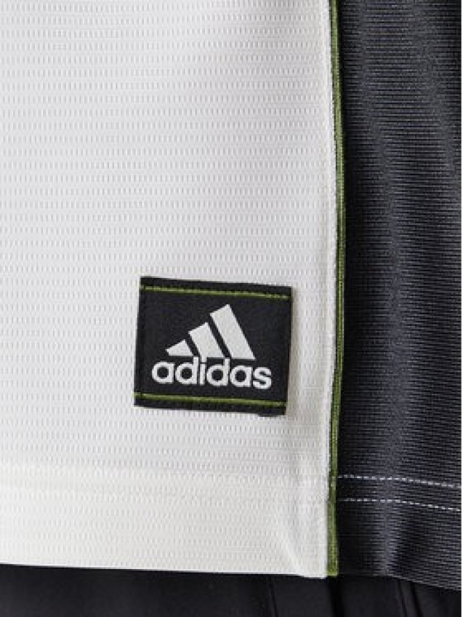 adidas T-Shirt Football JY2762 Biały Oversize