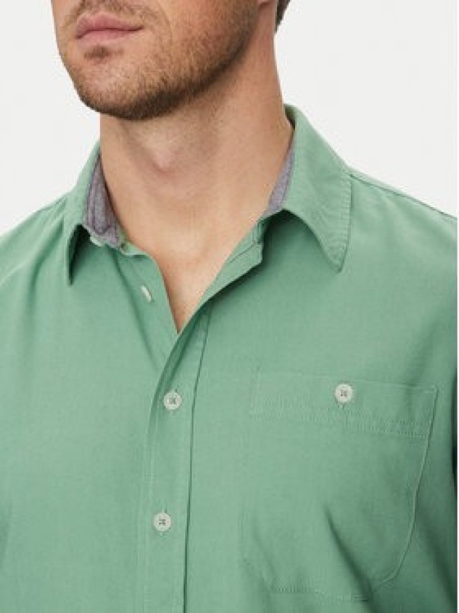 Blend Koszula 20717859 Zielony Regular Fit