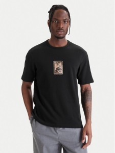 HUGO T-Shirt Dobul 50558407 Czarny Relaxed Fit