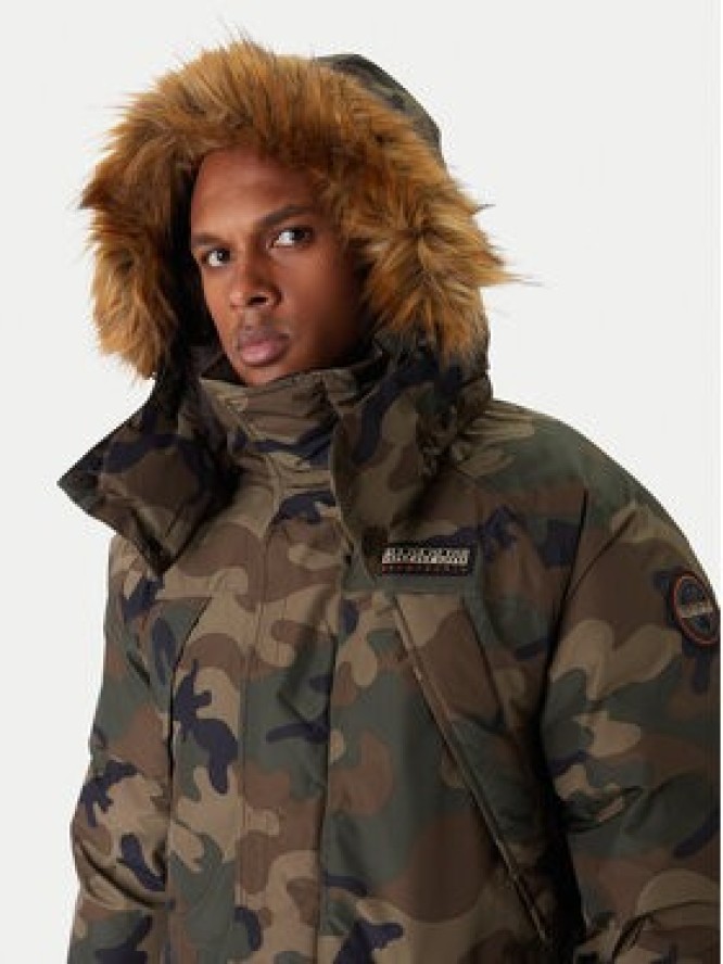 Napapijri Kurtka zimowa Epoch NP0A4GM9 Zielony Regular Fit