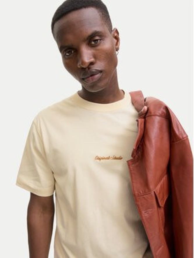 Jack & Jones T-Shirt Norrebro 12282892 Écru Relaxed Fit