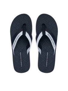 Tommy Hilfiger Japonki Webbing Strap Flag Embossed FM0FM05807 Granatowy