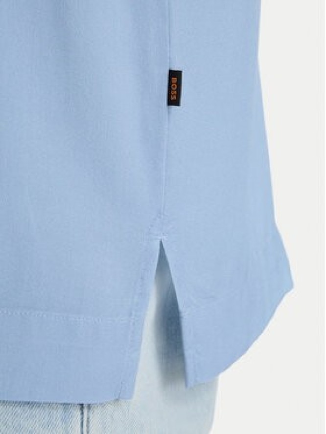 BOSS Koszula Lapisy_M 50559633 Błękitny Relaxed Fit