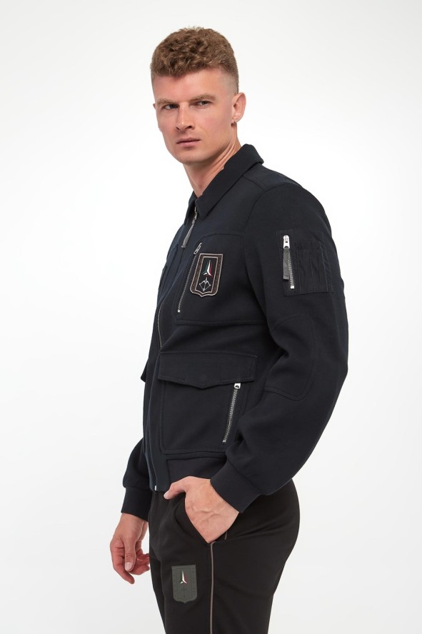 Kurtka męska z wełną AERONAUTICA MILITARE