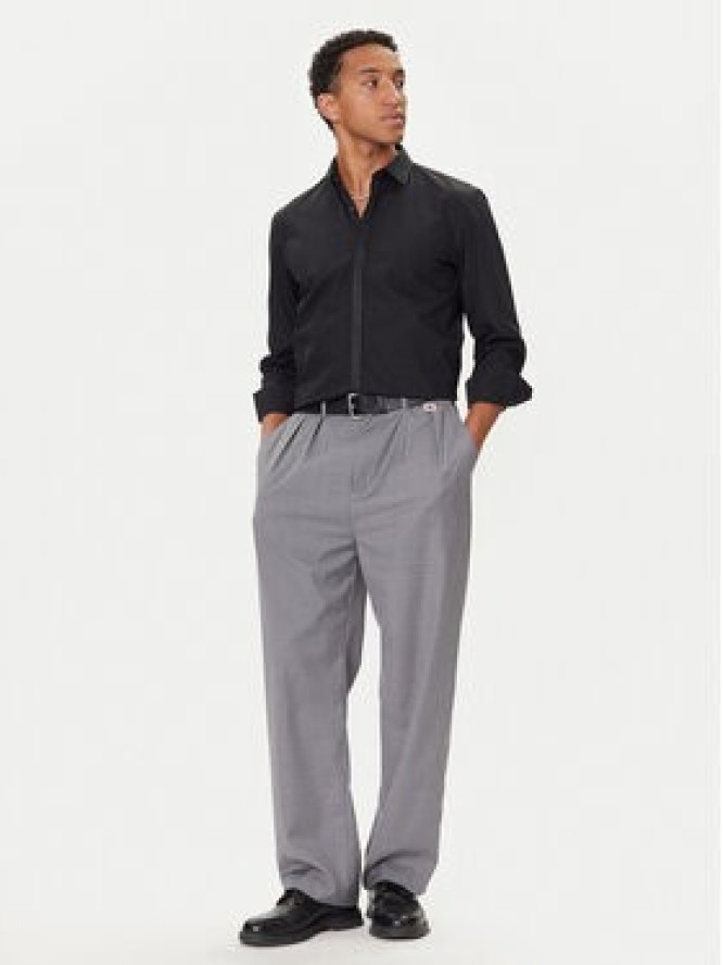HUGO Koszula Keidi 50549775 Czarny Slim Fit