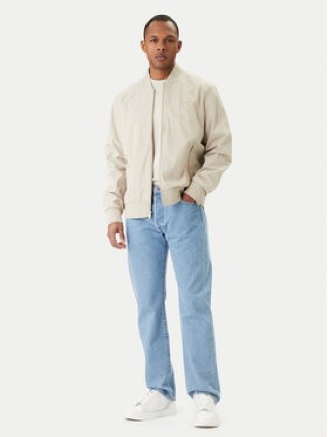 Calvin Klein Kurtka bomber LV040FM512 Beżowy Regular Fit