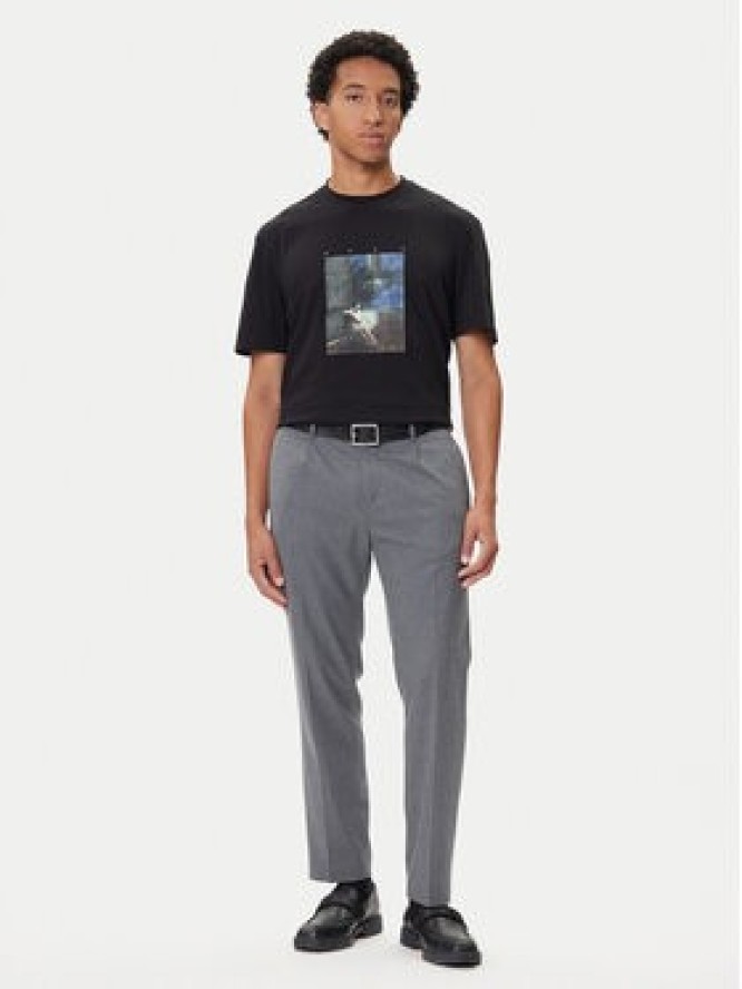 HUGO T-Shirt Dabolos 50545995 Czarny Relaxed Fit