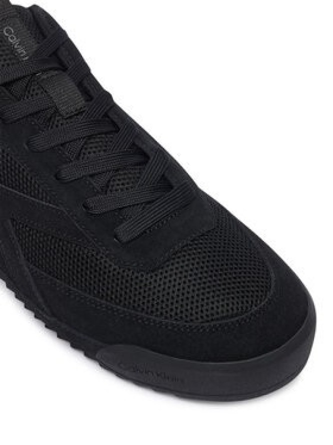 Calvin Klein Sneakersy Low Pro Runner Mix Mat HM0HM02208 Czarny