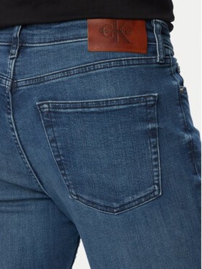 Calvin Klein Jeans Jeansy LV04RG794G Niebieski Skinny Fit