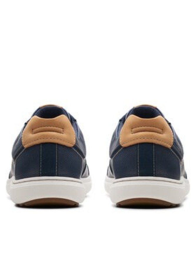 Clarks Sneakersy Mapstone Lace 26176887 Granatowy