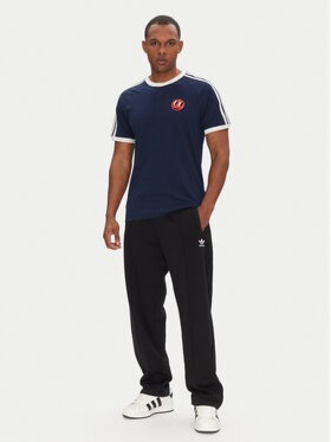 adidas T-Shirt JP0984 Granatowy Slim Fit