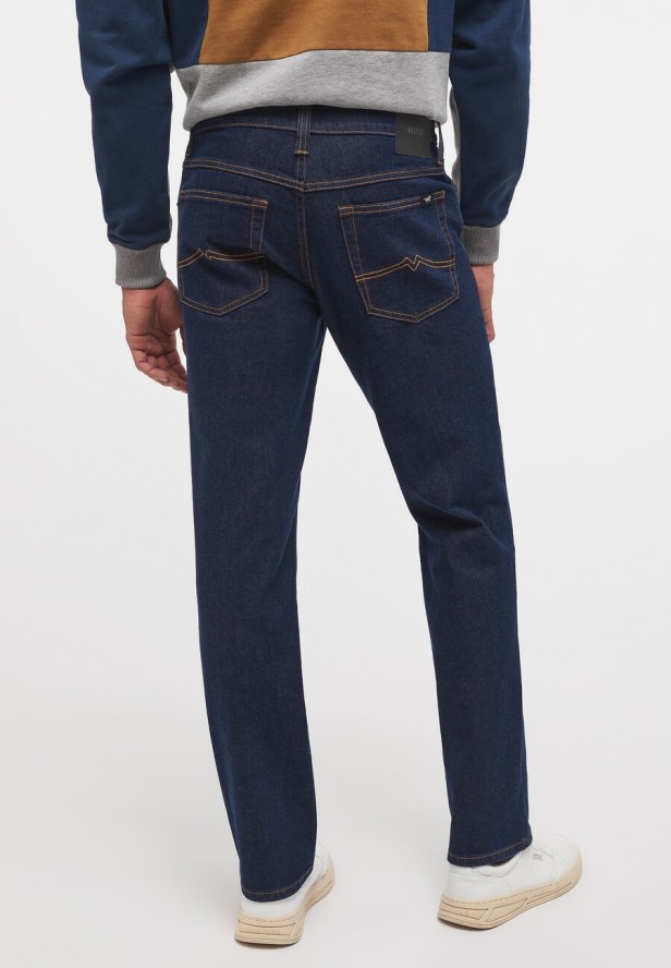 MĘSKIE SPODNIE JEANSOWE MUSTANG TRAMPER STRAIGHT DENIM BLUE 1014273 5000 850