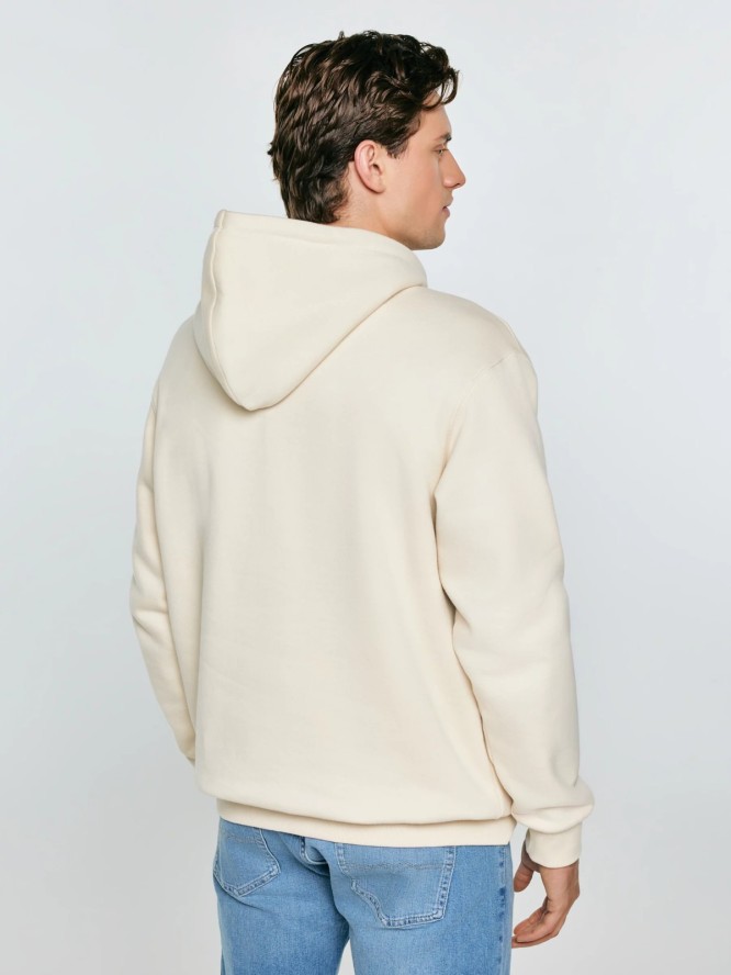 Bluza męska z kapturem kremowa Salomon 103