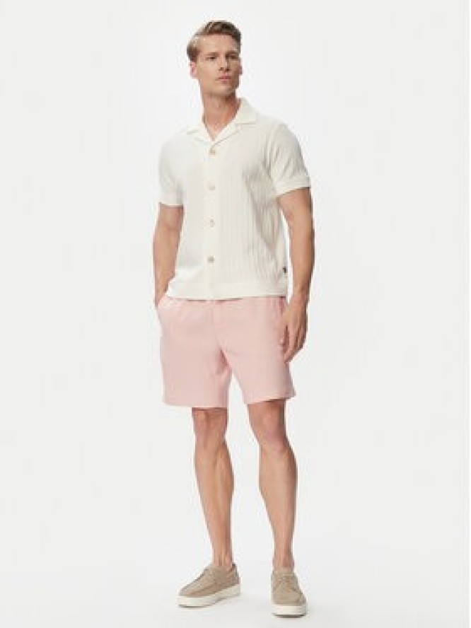 Tommy Hilfiger Szorty materiałowe Dover MW0MW44353 Różowy jasny Regular Fit