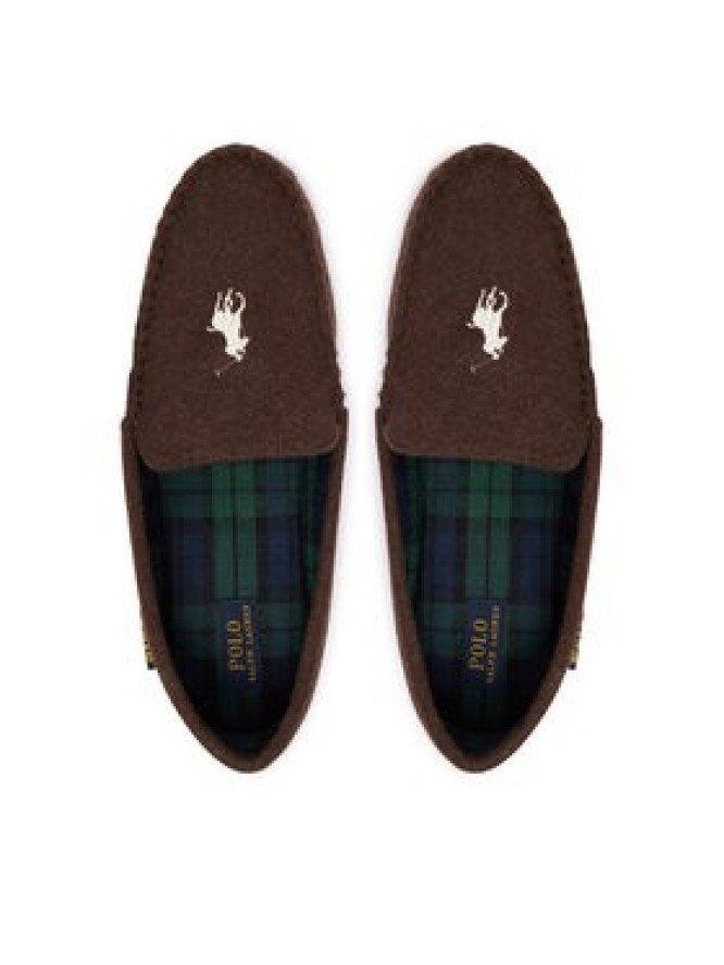 Polo Ralph Lauren Mokasyny Brennan Wool Dress 843981601003 Brązowy