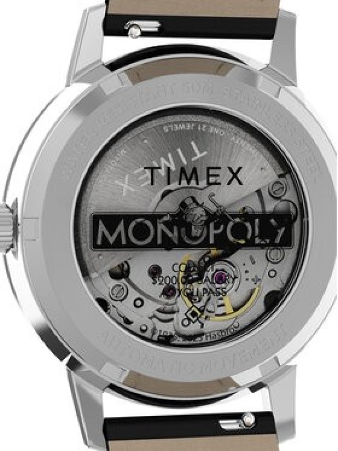 Timex Zegarek Lab Collab Automatic TW2Y46900 Czarny