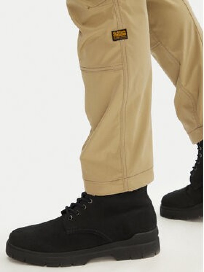 G-Star Raw Spodnie materiałowe Rovic D02190-D909 6057 Khaki Regular Fit