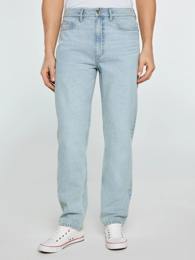 Jeansy męskie loose niebieskie Zack 185