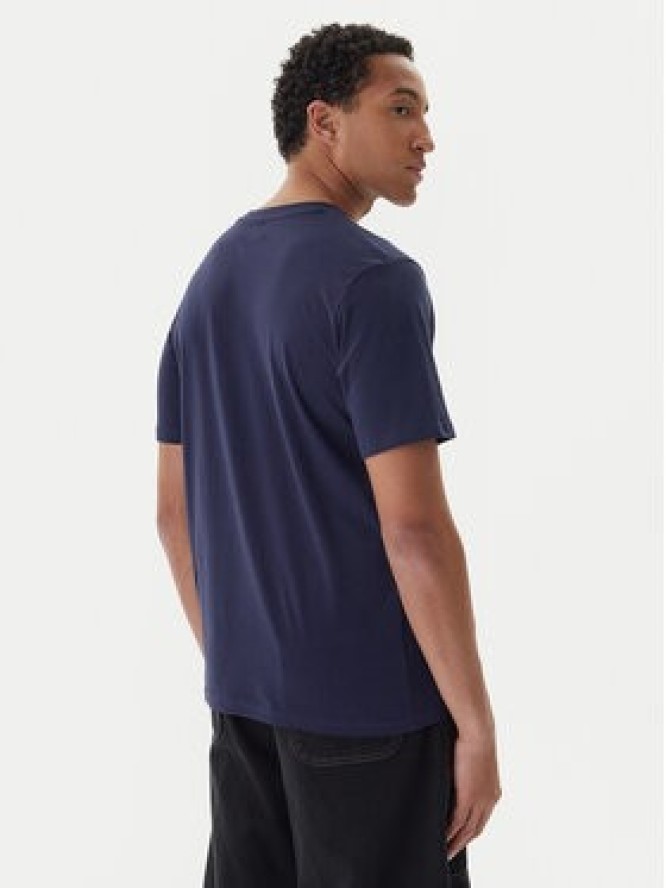 Kappa T-Shirt Feddu 311H7HW Granatowy Regular Fit