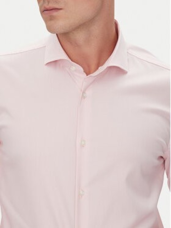 BOSS Koszula 50538962 Różowy Slim Fit