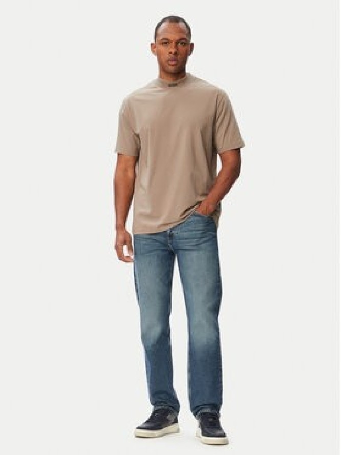 BOSS Jeansy Ogden 50569039 Granatowy Straight Fit