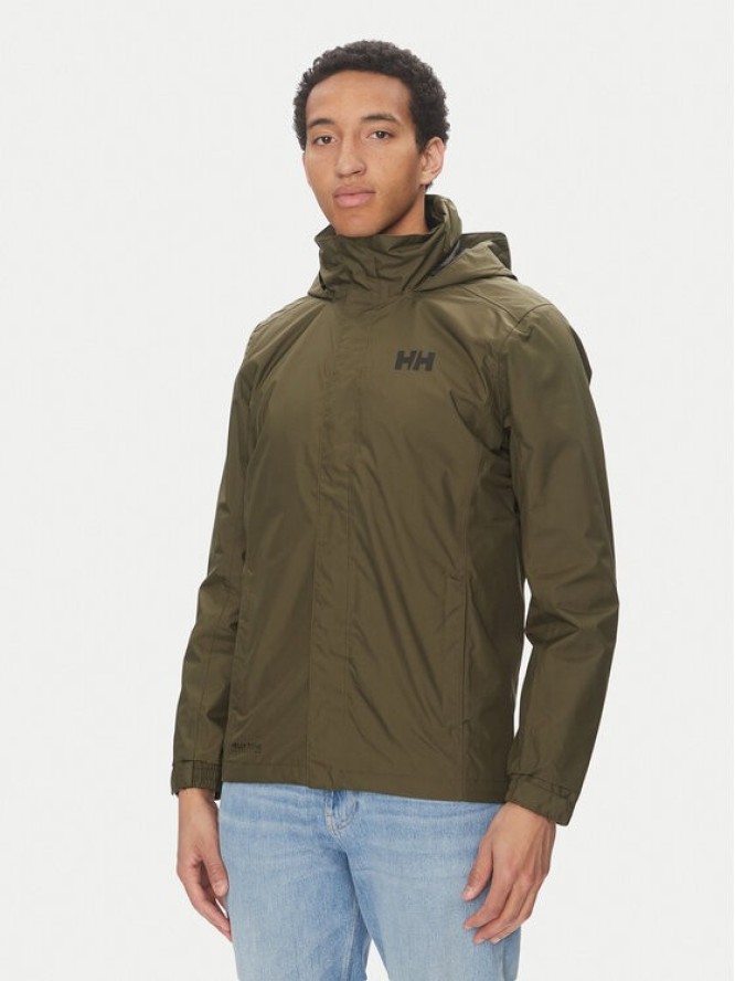 Helly Hansen Kurtka przeciwdeszczowa Dubliner 62643 Khaki Regular Fit