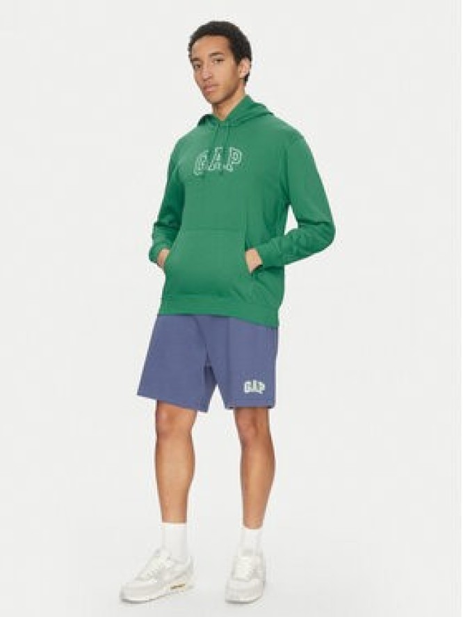 Gap Bluza 708409-01 Zielony Regular Fit