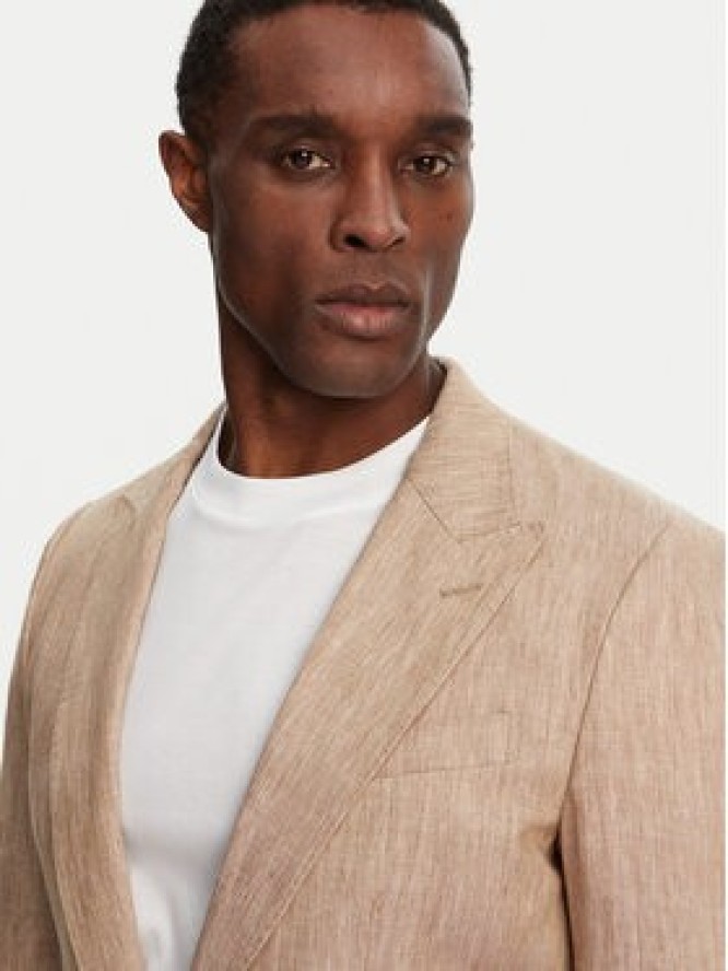 Dolce&Gabbana Marynarka G2NW0T FU4L0 Beżowy Regular Fit