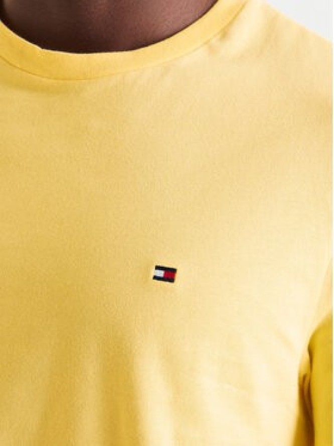 Tommy Hilfiger T-Shirt Ess Seasonal MW0MW39995 Żółty Regular Fit