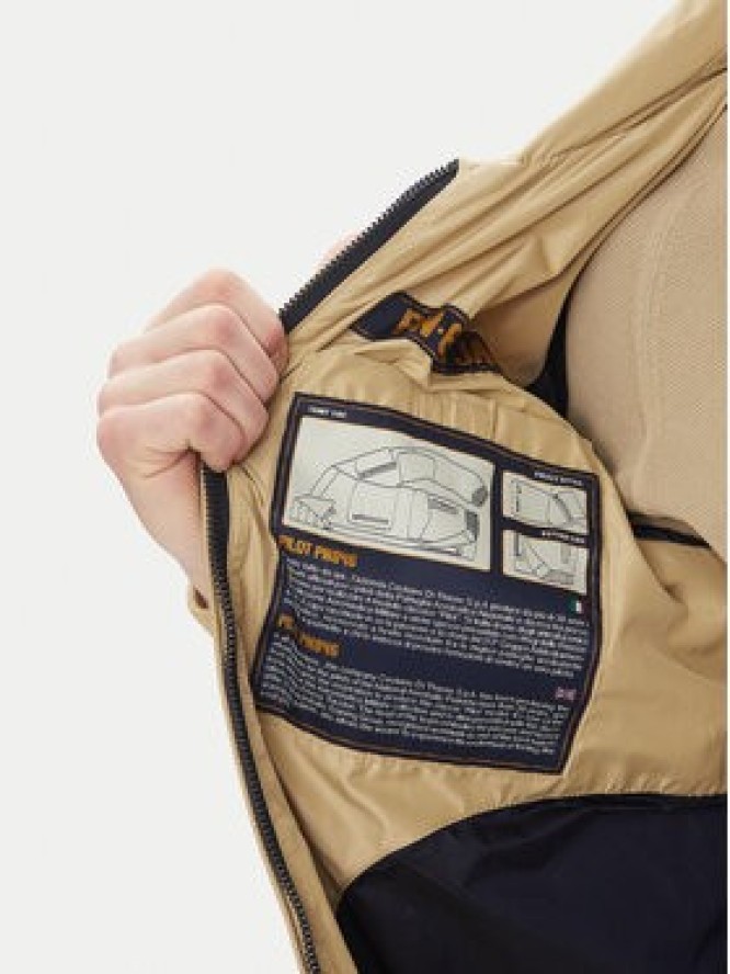 Aeronautica Militare Kurtka przejściowa 251AB2071CT3081 Beżowy Regular Fit