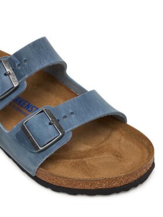 Birkenstock Klapki Arizona Sfb 1030862 Niebieski