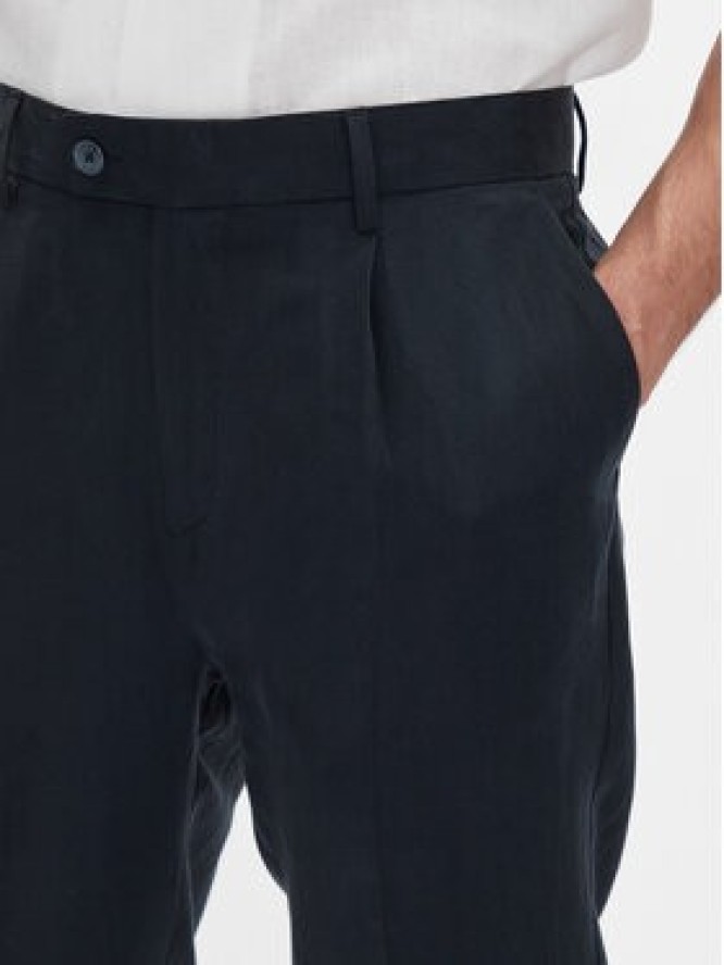 Marciano Guess Spodnie materiałowe 5GHB17 2310Z Granatowy Regular Fit