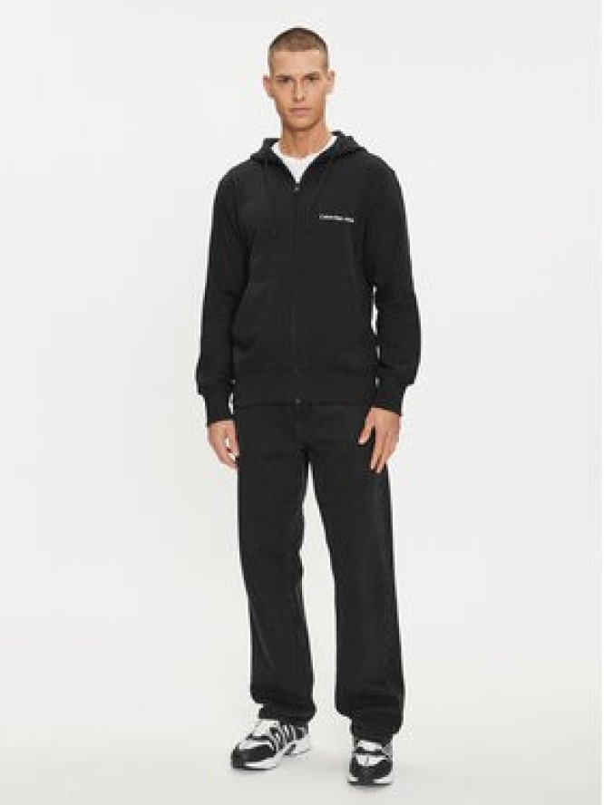 Calvin Klein Jeans Bluza Institutional J30J325148 Czarny Regular Fit