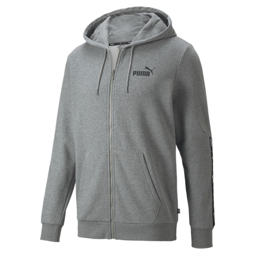 Męska Bluza Z Kapturem Essential Tape Full Zip