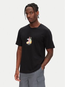 Jack & Jones T-Shirt Varenna 12273162 Czarny Regular Fit