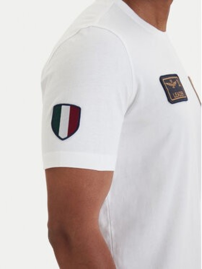 Aeronautica Militare T-Shirt 261TS2544UJ00592 Biały Regular Fit