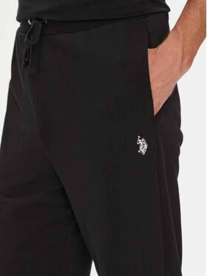 U.S. Polo Assn. Spodnie dresowe MUP4416 Czarny Relaxed Fit