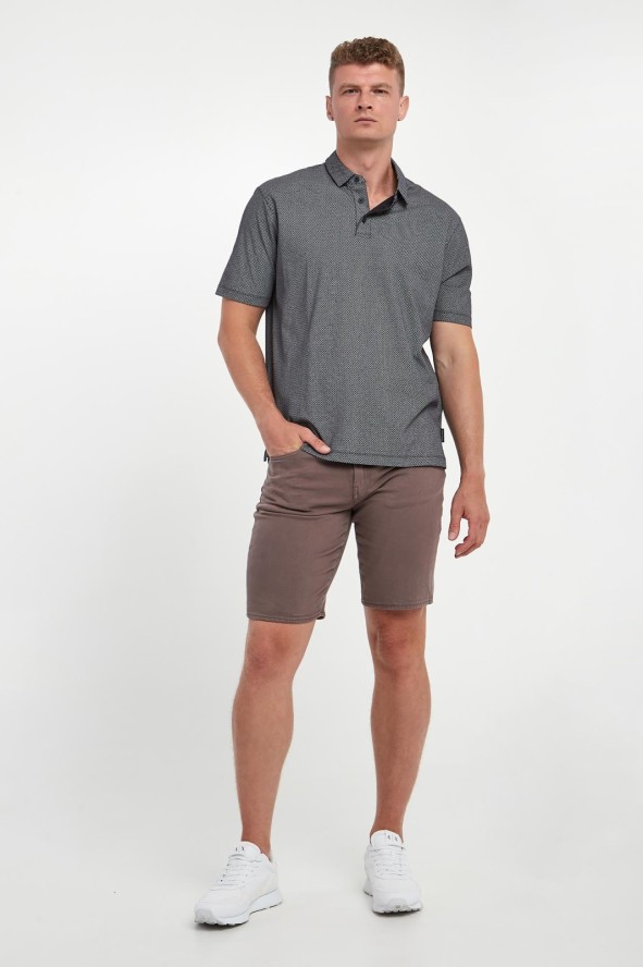 Polo męskie ze wzorem ARMANI EXCHANGE