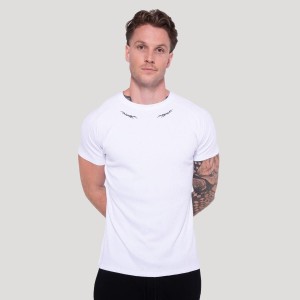 Koszulka męska fitness slim Tribal Ribbed