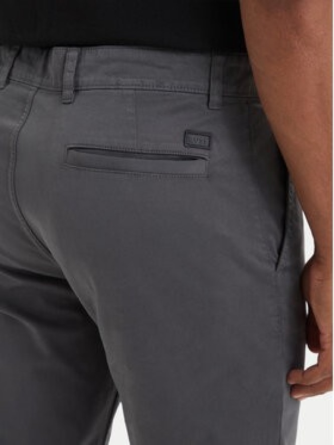 BOSS Chinosy 50534378 Szary ciemny Regular Fit
