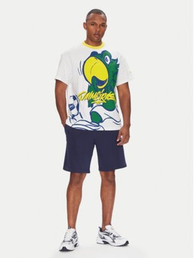 Puma T-Shirt CWC Hoops x Palmeiras 631705 Biały Regular Fit